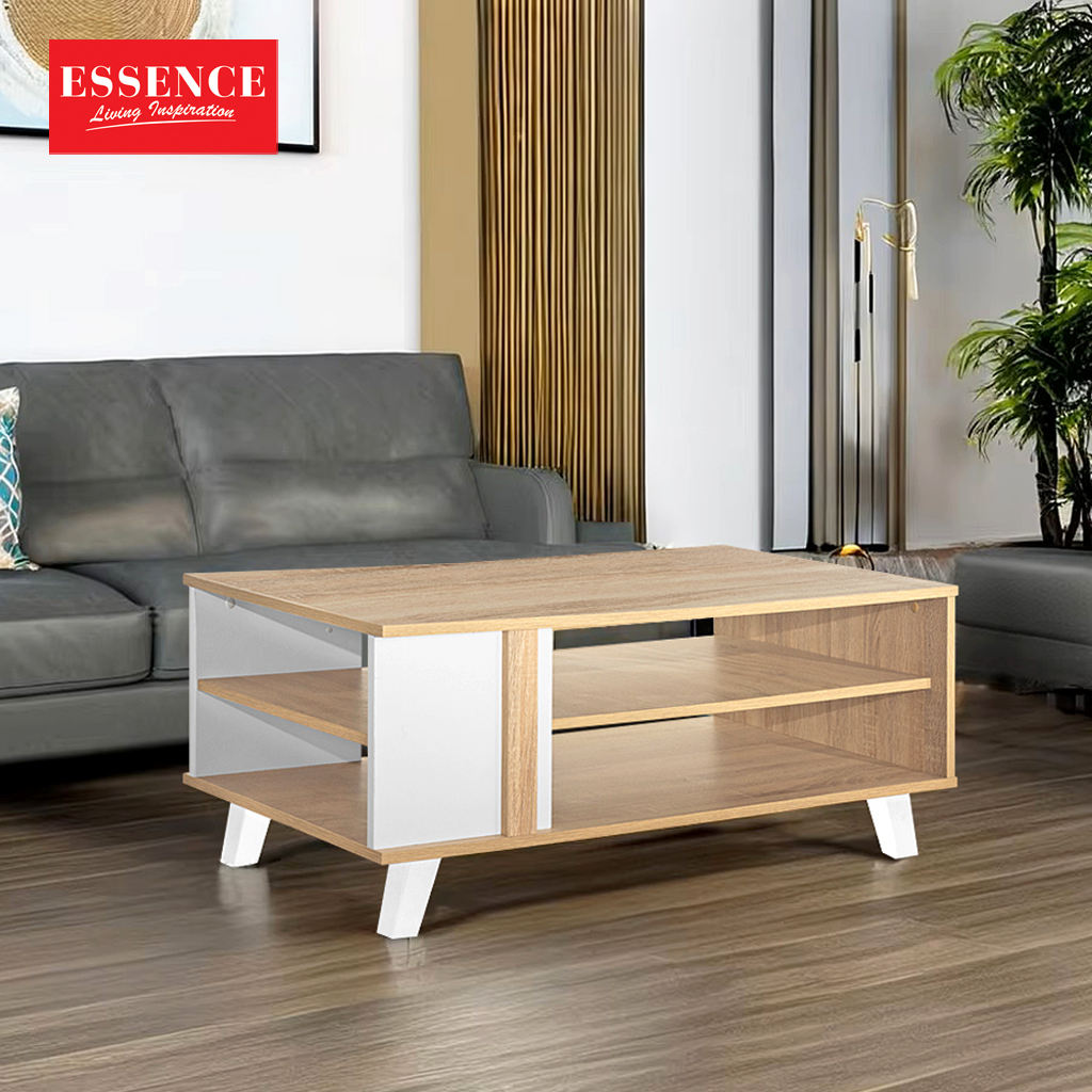 Light Sonoma Oak + White