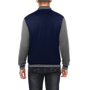 Elegantes chaquetas universitarias de lana para hombres con botones a presión de alta calidad chaquetas universitarias para Estilo de vida y uso deportivo - Product Image 3