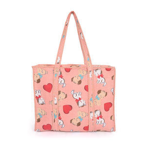 Jaipuri Sac fourre-tout matelassé en coton imprimé pour femme Sac à main matelassé tendance et élégant - Product Image 1
