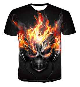 Vêtements décontractés T-shirts à sublimation Chemises manufacturières de marque Vente à chaud T-shirts à sublimation T-shirts ajustés en coton polaire - Product Image 3