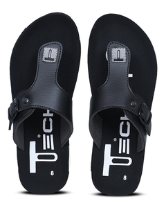 Top Quality Wholesale Mens <b>Slipper</b> with Faux Leather Foot Bed Summer Flip-Flops <b>Slippers</b> for Export Sale - Product Image 6