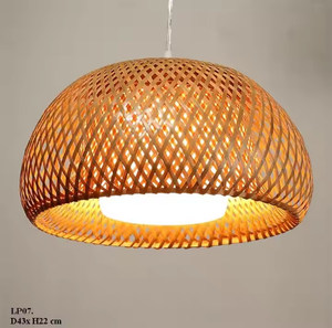 Lámpara de bambú de alta calidad VIET FARGIMEX-¡Belleza hecha a mano para un hogar acogedor y ecológico! - Product Image 1