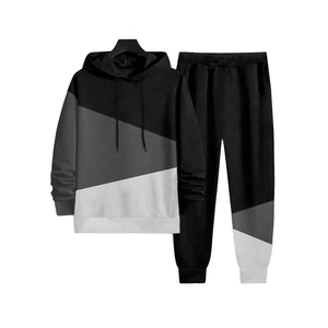 Nuevo chándal para hombre, chándal, ropa personalizada, ropa de calle informal, chándal de lana a la moda, ropa de calle para exteriores, conjunto de chándales para hombre - Product Image 5