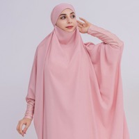 Robe de prière pour femmes musulmanes, Abaya islamique élégante, respirante, légère, extensible dans quatre directions, longueur cheville, Eid Ramadan Printemps