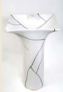 Vente en gros de lavabo de table de meilleure qualité pour petites salles de bain de fournisseur indien lavabo - Product Image 3