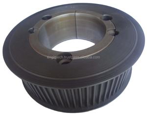 Polea de bloqueo cónico de 8M de alta calidad, aleación de acero mecanizada de precisión duradera, sincronización OEM personalizada, transmisión de energía Industrial - Product Image 6