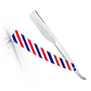 Rasoir manuel pliant en acier inoxydable de haute qualité, outil de barbier à lame droite pour un rasage propre de la barbe - Product Image 2