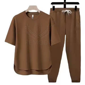 Chándal de verano ligero para hombre personalizado su propio diseño chándal de verano para hombre para venta en línea - Product Image 1