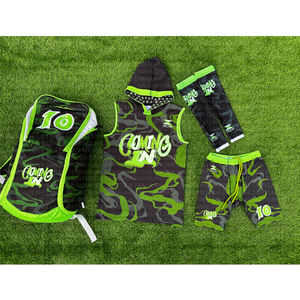 Uniformes de Fútbol Americano 7 contra 7 con Capucha y Compresión, Diseño Más Reciente de 2026, Oferta de Uniformes 7v7 Sublimados Personalizados, Paquetes con Mochilas - Product Image 2