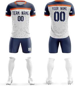 Conjunto de Pantalones Cortos de Uniforme de Fútbol para Hombre de Alta Calidad con Logotipo y Color Personalizados, Diseños Personalizados, Servicio OEM para Adultos - Product Image 4