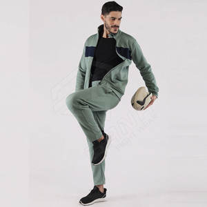 Super Sportswear Unisex Casual Training Jogging Wear Set Color liso Ecológico Chándal Tallas grandes de Pakistán - Product Image 4