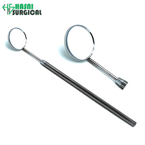 Espejo Bucal Dental de Acero Inoxidable, Instrumento de Cuidado Bucal Plateado para Examen Clínico - Product Image 6