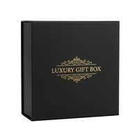 Boîte cadeau rigide de luxe pour bijoux, emballage en papier avec logo personnalisé imprimé