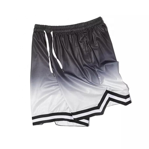 กางเกงขาสั้นผ้าฝ้ายและสแปนเด็กซ์สำหรับผู้ชายกางเกงขาสั้นเล่นยิมฟิตเนสแนวสตรีทแฟชั่นฤดูร้อนออกแบบโลโก้ได้ตามต้องการ - Product Image 2