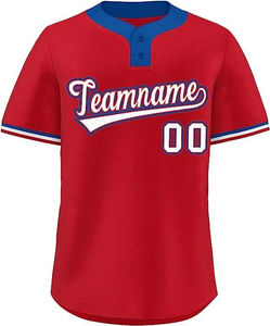 Produits chauds Chemises de baseball personnalisées de style décontracté Maillots de baseball respirants à séchage rapide avec des prix bon marché - Product Image 5