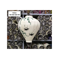TAILLE ET FORME PERSONNALISÉES HOI UNE LANTERNE EN SOIE VENTE BON MARCHÉ POUR LA DÉCORATION DE MARIAGE ET LE NOUVEL AN SUSPENDANT LA LANTERNE EXTÉRIEURE ET INTÉRIEURE