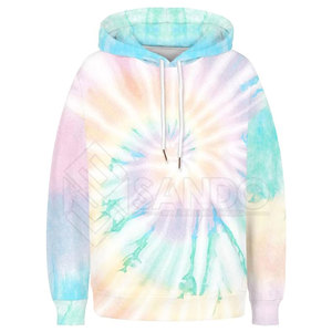 Sudaderas con Capucha Tie Dye para Mujer, 100% Algodón, Invierno, Material Duradero de Alta Calidad, Gran Venta - Product Image 3