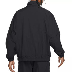 เสื้อแจ็คเก็ตไนลอนกันลมแบบมีซิป กันน้ำ น้ำหนักเบา สำหรับผู้ชาย เหมาะสำหรับวิ่งและกิจกรรมกลางแจ้ง มีฮู้ด - Product Image 4