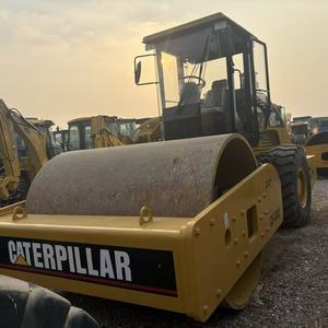 Rodillo Vibratorio de Doble Tambor CAT CS-683E en Venta, con Motor Híbrido de 44.7KW de Potencia, en Buenas Condiciones - Product Image 2