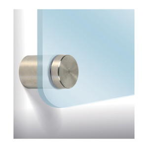 Distanziali per Targhe D.Mm.19x25h Nichel Satinato (pz.4) - Product Image 1