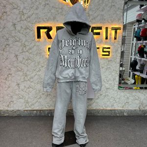 Toutes les couleurs Plus Size Nouveau style Le client a exigé bas prix Zipper Tracksuit pour hommes Style unique Nouveau Design Mens Tracksuits - Product Image 1