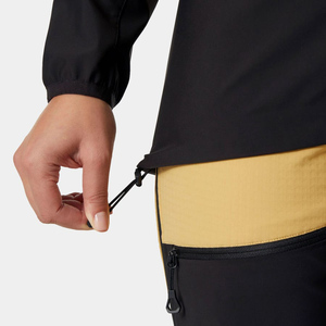 Vente en gros Logo personnalisé sable femmes Odin Backcountry Softshell veste manches longues et coupe-vent femmes course vestes de plein air - Product Image 5