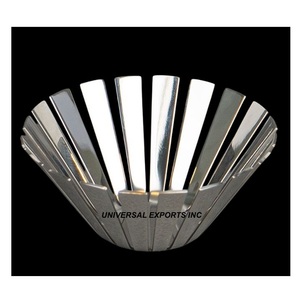 Tazón de Chocolate Decorativo de Metal para Mesa, Acabado Plateado, Hecho a Mano, Tazón para Dulces, Clásico, Elegante, Nuevo - Product Image 1