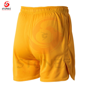 Pantalones cortos de béisbol de malla doble lisos retro con estampado personalizado para hombre - Product Image 4