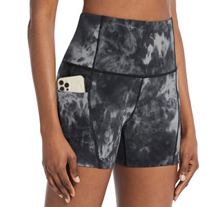 Pantalones cortos de yoga transpirables personalizados con estilo Pantalones cortos de yoga para mujer de calidad superior Pantalones cortos de yoga para mujer más vendidos - Product Image 1