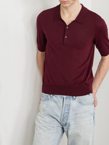 เสื้อยืดโปโลสำหรับผู้ชายเสื้อยืดผลิตจากผู้ผลิตเสื้อผ้านุ่มสบายดีไซน์ใหม่ - Product Image 3