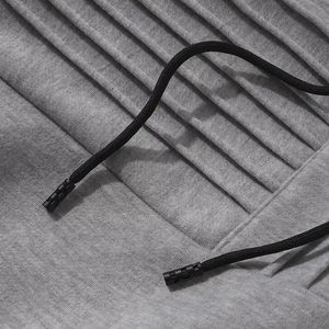 100% CottonHoodies para hombre Precio al por mayor Invierno Nueva llegada Plain Loose KangarooPocket Long SleevePulloverThermal Men's Hoodie - Product Image 3