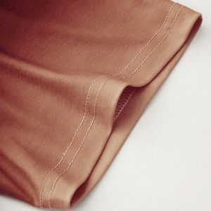 T-shirt à manches courtes en tricot formel surdimensionné pour homme, logo sur le devant, 100% coton, respirant, écologique, anti-froissement, intelligent - Product Image 3