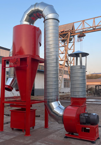 Ciclone collettore di polvere estrattore sistemi separatore cemento ciclone collettore di polvere ciclonico separatore - Product Image 5