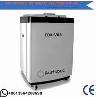 Aurispec Analizador XRF de Materiales Refractarios, Minerales, Cemento y Cerámica de Configuración Superior EDX-V63 50KV SDD Súper Rápido US HV