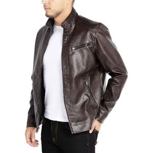 Haute qualité Pakistan fait hommes vestes en cuir en cuir véritable mode Street wear veste en cuir pour hommes élégant 2025 - Product Image 5