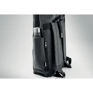 Zaino Promozionale Sostenibile ed Ecologico UDINE 600D RPET per Merchandising - Product Image 1