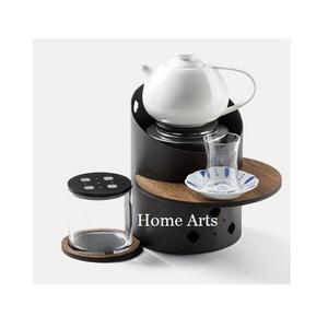 Calentador Dallah de forma redonda de hierro con el calentador Dallah de tamaño personalizado de la más alta calidad para uso doméstico en utensilios de cocina - Product Image 5