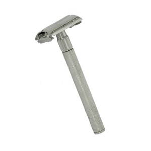 Best Quality Shave Edge <b>Double</b> <b>Sided</b> Stainless Steel Safety Razor with Non Slip Handle <b>Mirror</b> Polish for Bikini & Body Shaving - Product Image 1