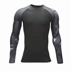 เสื้อรัดกล้ามเนื้อแขนยาวแบบมีฮู้ดสำหรับผู้ชาย ยี่ห้อ Heat Gear ทรงปกติ สำหรับผู้ใหญ่ คุณภาพสูง ดีไซน์โดดเด่น - Product Image 1