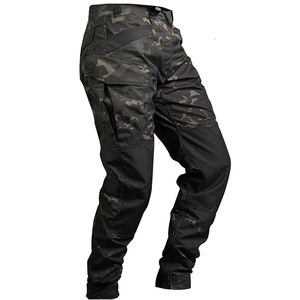 Veste Safari Homme Imperméable et Respirante à Col Montant Enduit, Coupe-Vent, Style Workwear avec Multi-Poches - Product Image 3