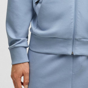 Sudadera con Capucha para Hombre de Alta Calidad, Color Sólido, Transpirable, con Cierre de Cremallera, Estilo Informal 2026, con Cordones, Mangas Largas y Logotipo - Product Image 3