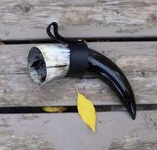 แก้วมักทรงกรวยสำหรับดื่มแบบไวกิ้งทำจากโลหะอุปกรณ์สำหรับดื่มจากเขาควายวัวอินเดีย - Product Image 3