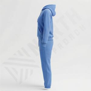 Ensemble de survêtement pour femmes sur mesure, grande taille, vêtements d'hiver, qualité supérieure, tenue de sport de fitness, fabrication directe - Product Image 3