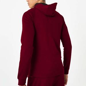 Custom Men Fleece Hoodie Jacket cremallera al por mayor Activewear Otoño de alta calidad ropa casual OEM/ODM - Product Image 2