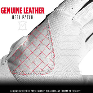 Guantes de Béisbol de Cuero Personalizados, Alta Calidad, Duraderos, Cómodos, Ecológicos, Ligeros, Protección para las Manos, MOQ Bajo - Product Image 4