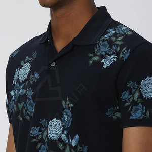 Nouveauté Chemise de golf pour homme en coton tricoté confortable de haute qualité respirante Logo personnalisé Faible MOQ et prix - Product Image 4