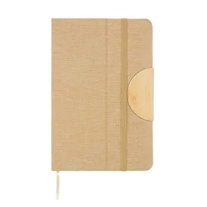 Taccuino A5 in Bambù e RPET Paulonia, Gadget Promozionale Sostenibile - Product Image 4