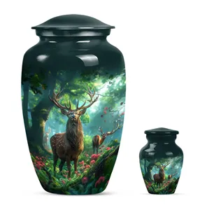 ส่วยกวางที่กลมกลืนกันเถ้ากระดูกมนุษย์ที่ไม่เหมือนใคร - Product Image 2