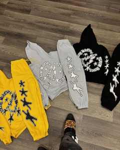 Survêtements pour hommes décontractés d'hiver de qualité supérieure, best-seller, 100% coton, couleur unie, confortables, en vente - Product Image 3