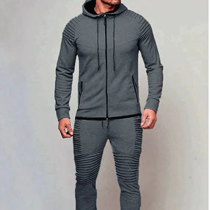 Chándales para hombre Conjuntos de Sudadera con capucha personalizados Chándales Unisex Conjunto de 2 piezas - Product Image 3